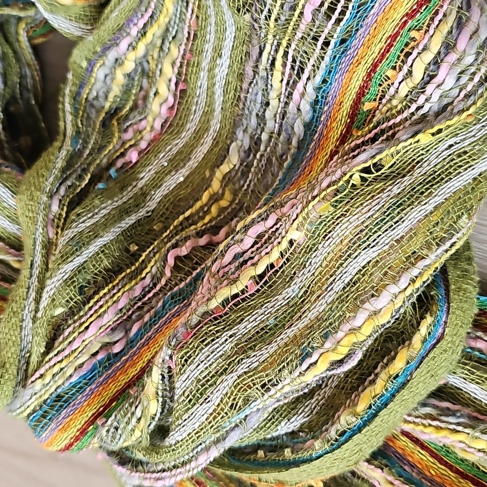 Multicolor Striped Scarf - Picture 5 of 7